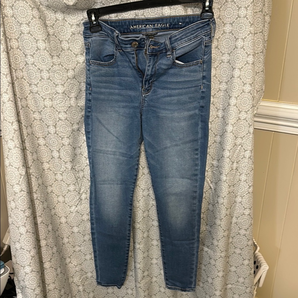 American Eagle Outfitters Blue Skinny Jeans